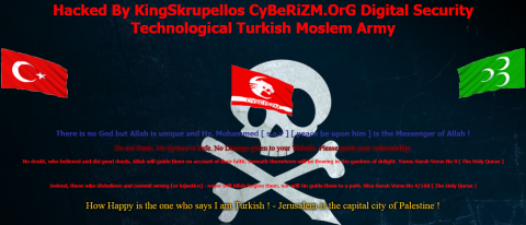 Hacked By KingSkrupellos CyBeRiZM.OrG Digital Security Technological Turkish Moslem Army